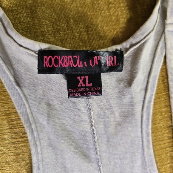Rock & Roll Cowgirl Studded Tank Top - Picture 2 of 3